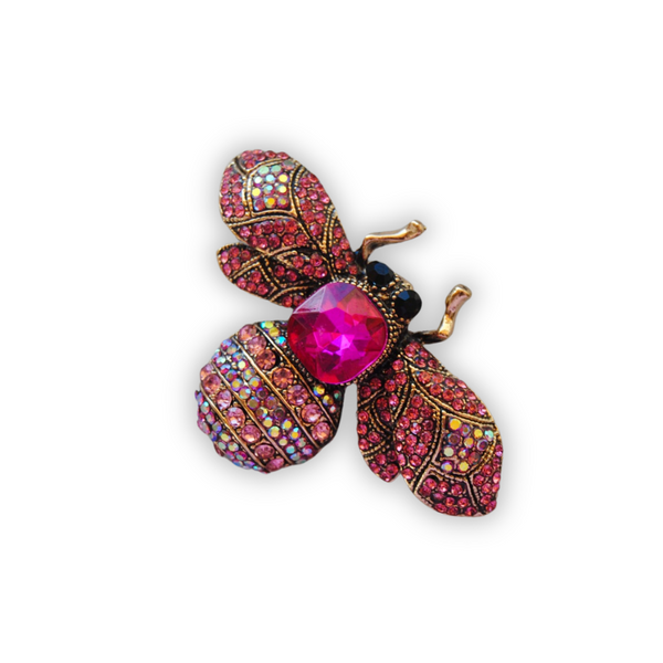 BROCHE MOSCA PINK