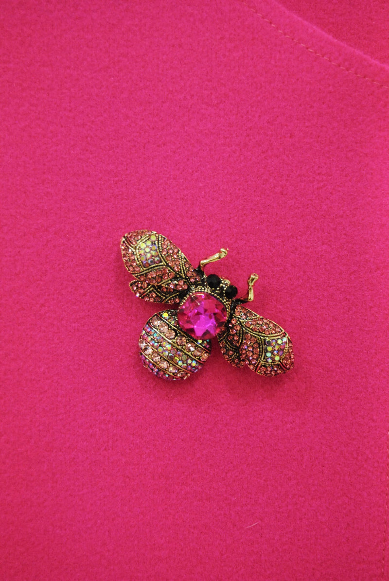 BROCHE MOSCA PINK