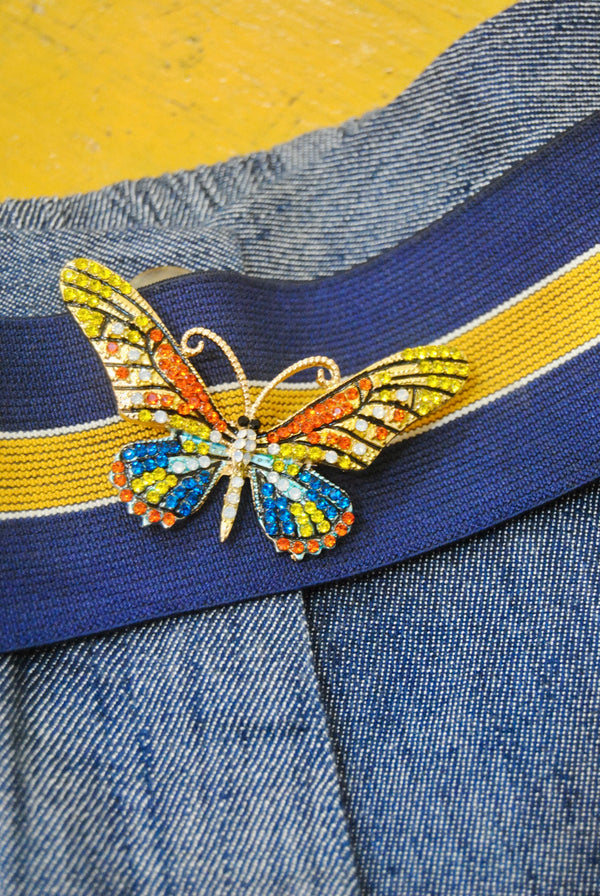 BROCHE MARIPOSA YELLOW