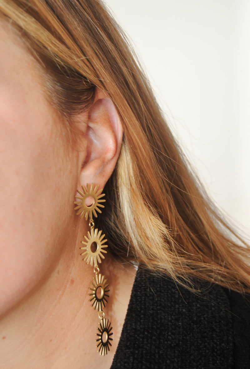 PENDIENTES REBECA GOLD