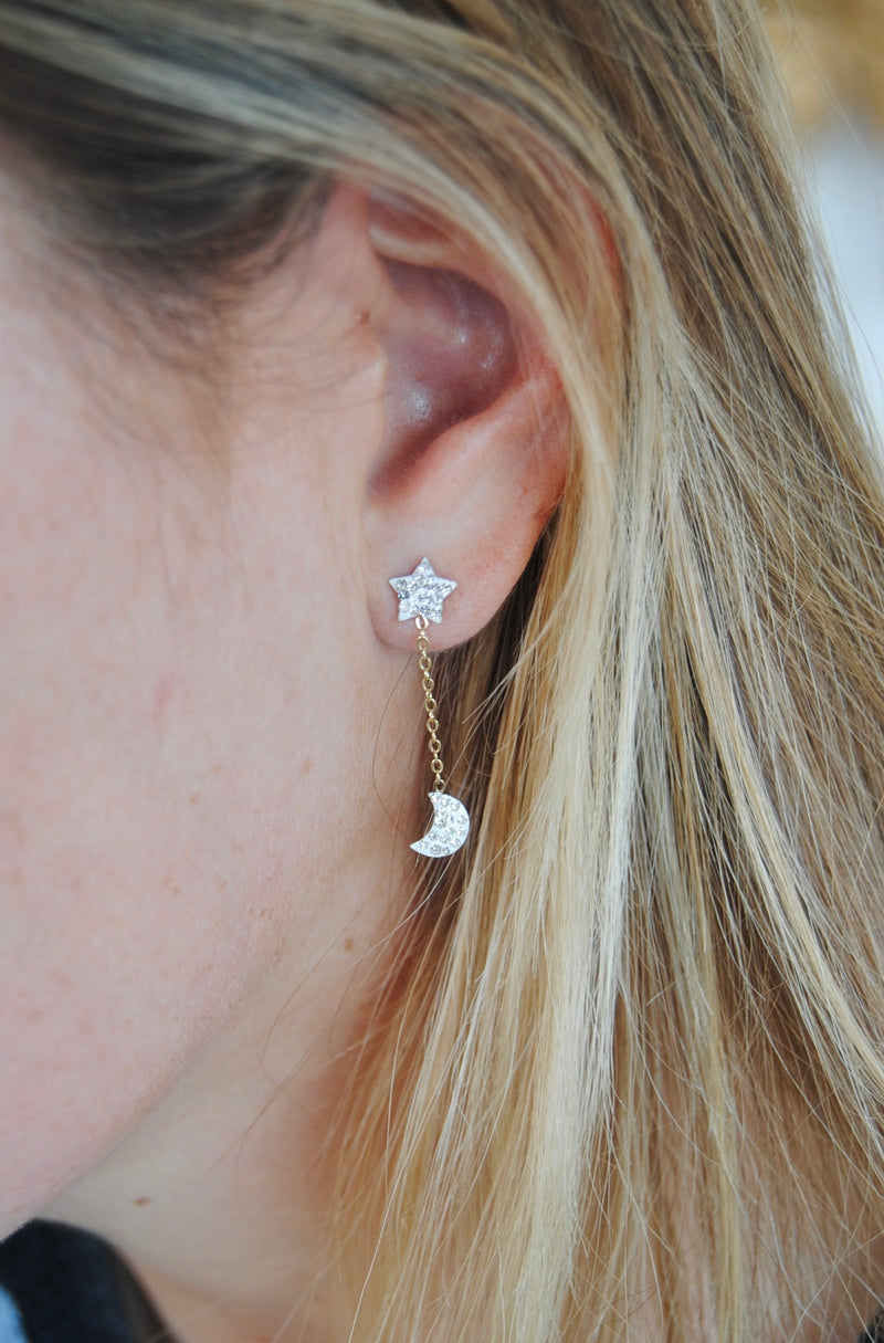 PENDIENTES WHITE MOON